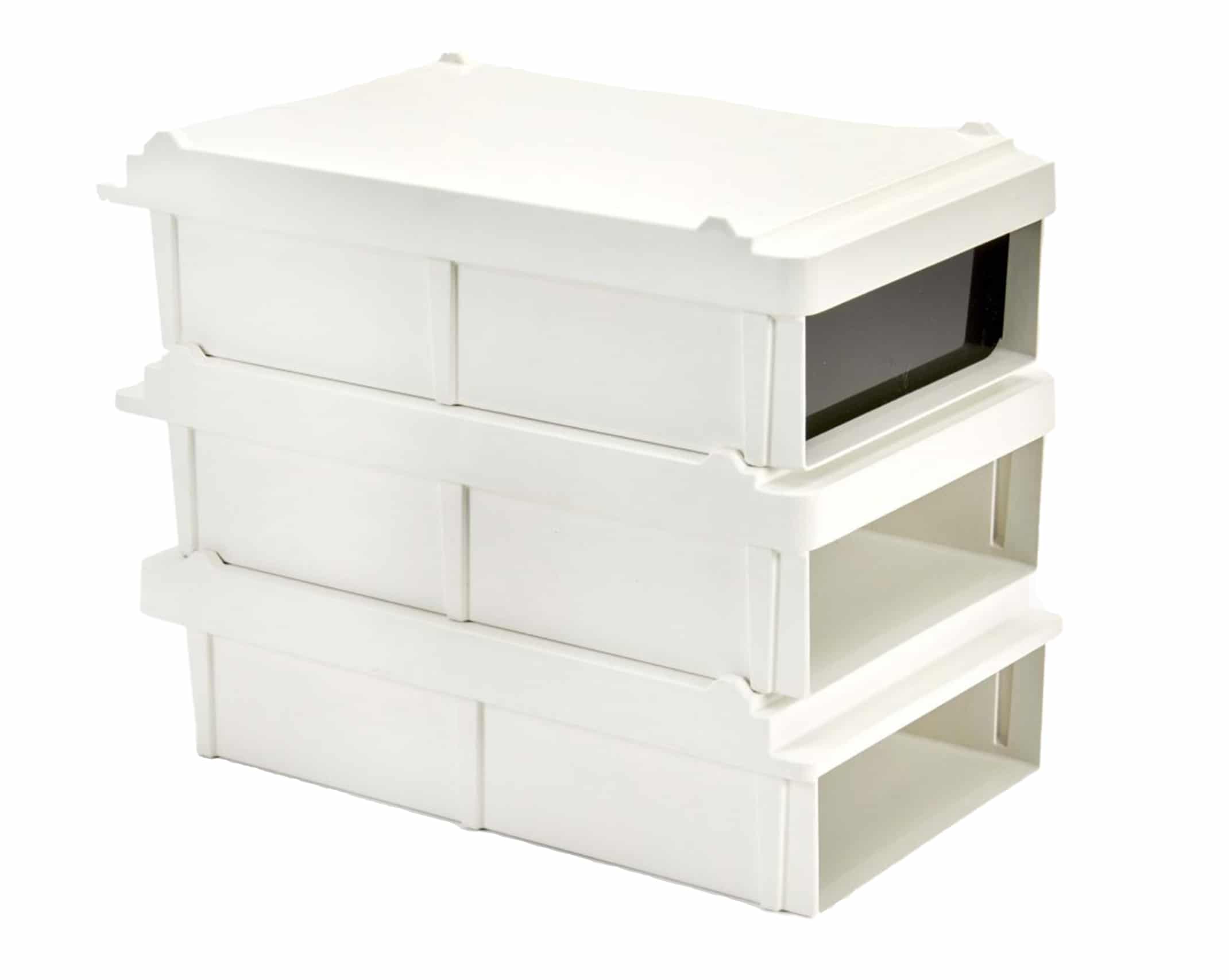 236008-White-Stacked-with-236118-Lid-white-bg MFG Composite Vial Loading Trays