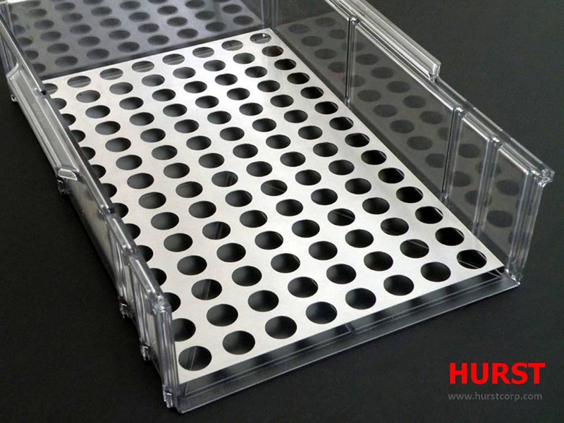Stainless-Steel-Tray-Insert Stainless Steel Vial Loading Trays