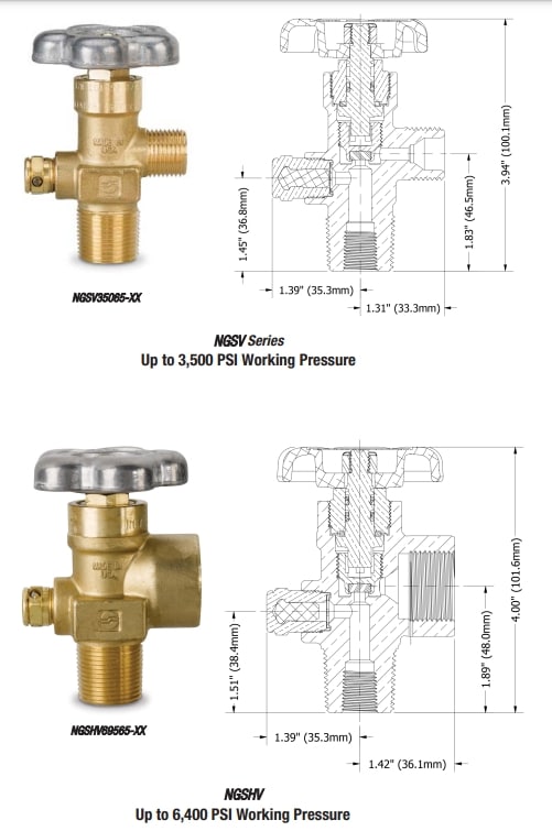 hydrocarbon-based-flammable-gas-valves Compressed Gas Valves